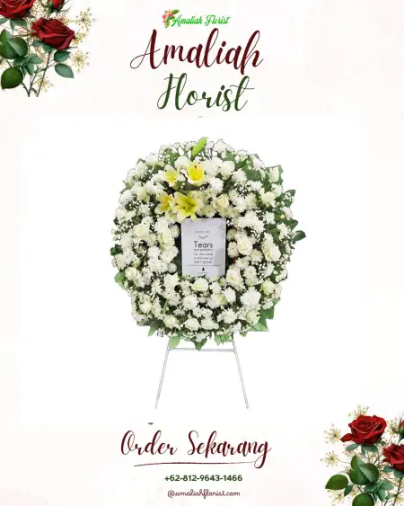 Krans Bunga Duka Kampung Singaraja